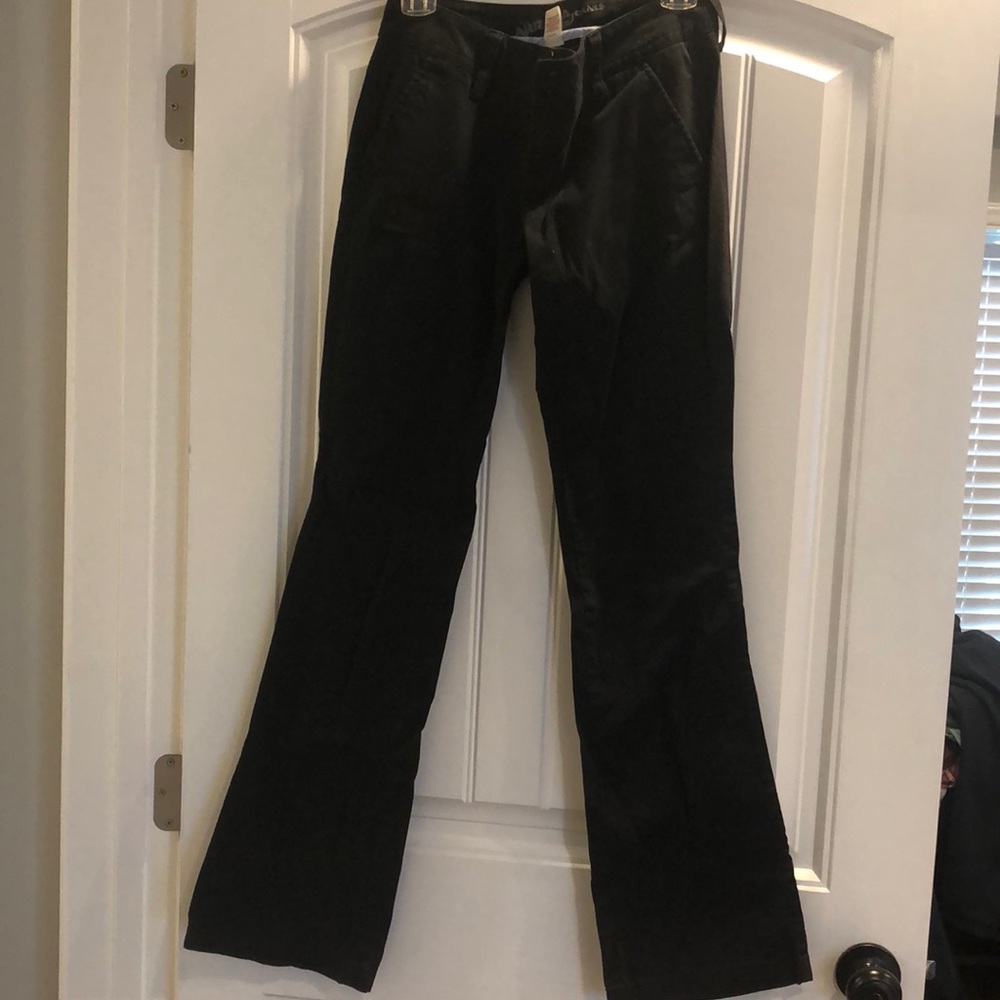 Long black khaki pants